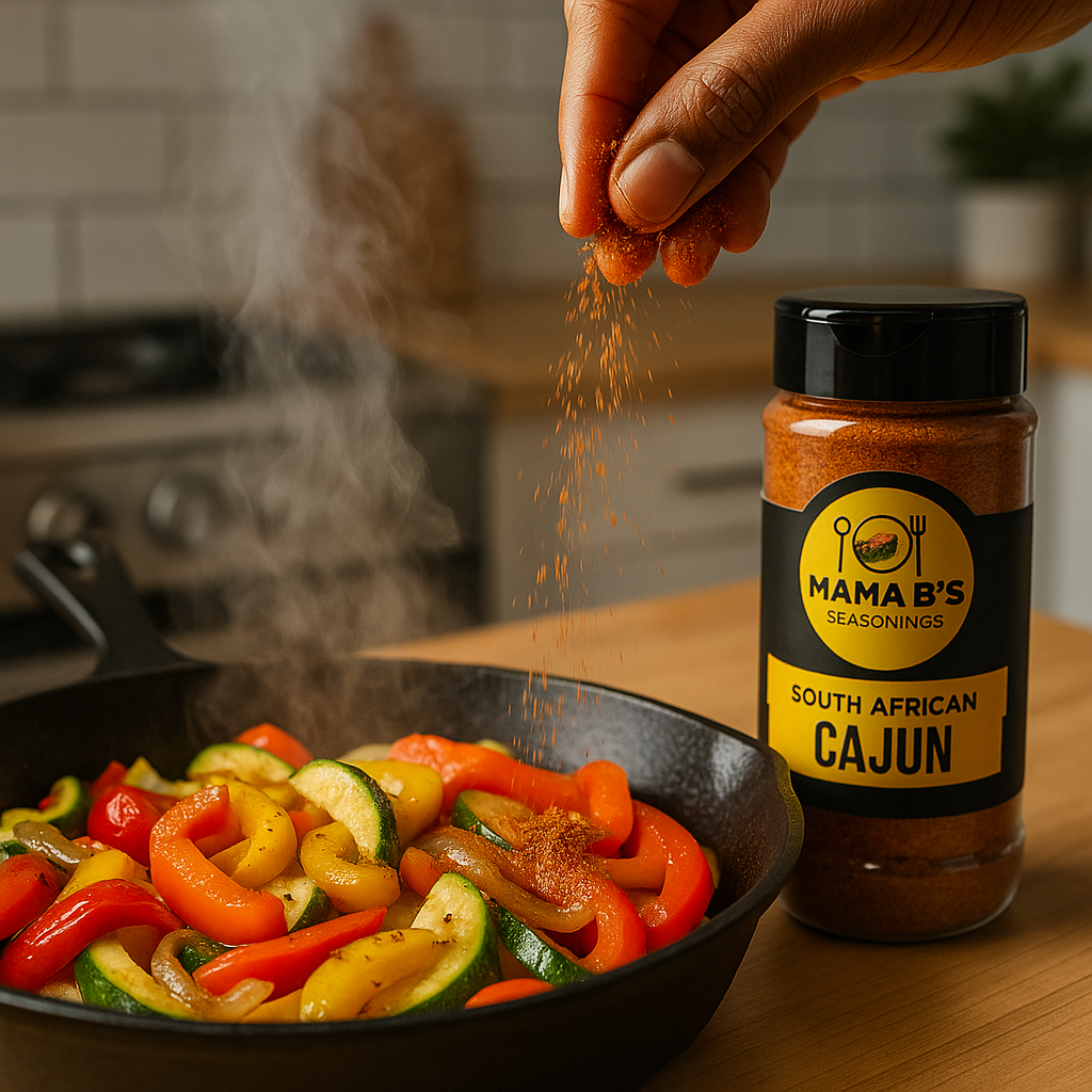 Mama B’s Cajun Seasoning – Bold & Zesty Blend