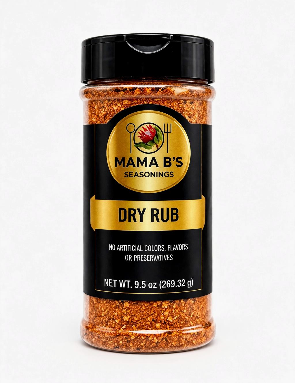 Mama B’s Dry Rub – Smoky, Sweet & Savory BBQ Blend