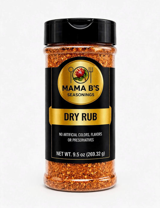 Mama B’s Dry Rub – Smoky, Sweet & Savory BBQ Blend