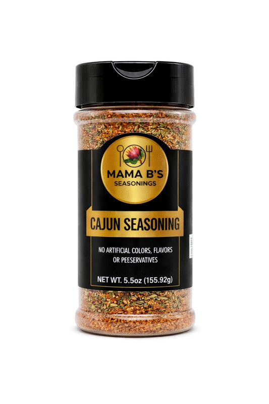 Mama B’s Cajun Seasoning – Bold & Zesty Blend
